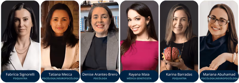 Professores da Pós-Graduação em Altas Habilidades e Superdotação