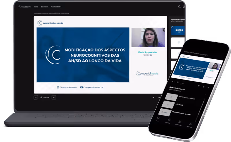 Pós-Graduação em Altas Habilidades e Superdotação na plataforma de ensino